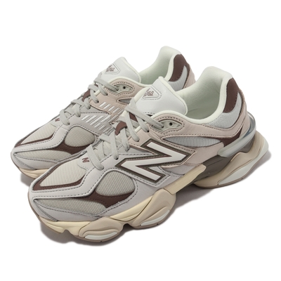 New Balance 休閒鞋 9060 男鞋 灰 棕 奶茶 復古 拼接 運動鞋 反光 NB 紐巴倫 U9060FNA-D