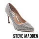 STEVE MADDEN-FLEUR-R 鑽面防水台尖頭高跟鞋-銀色 product thumbnail 1