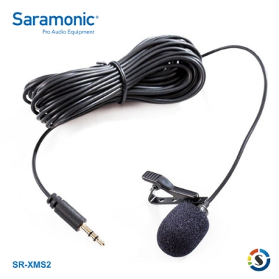 Saramonic楓笛 SR-XMS2 全向性電容式領夾式麥克風