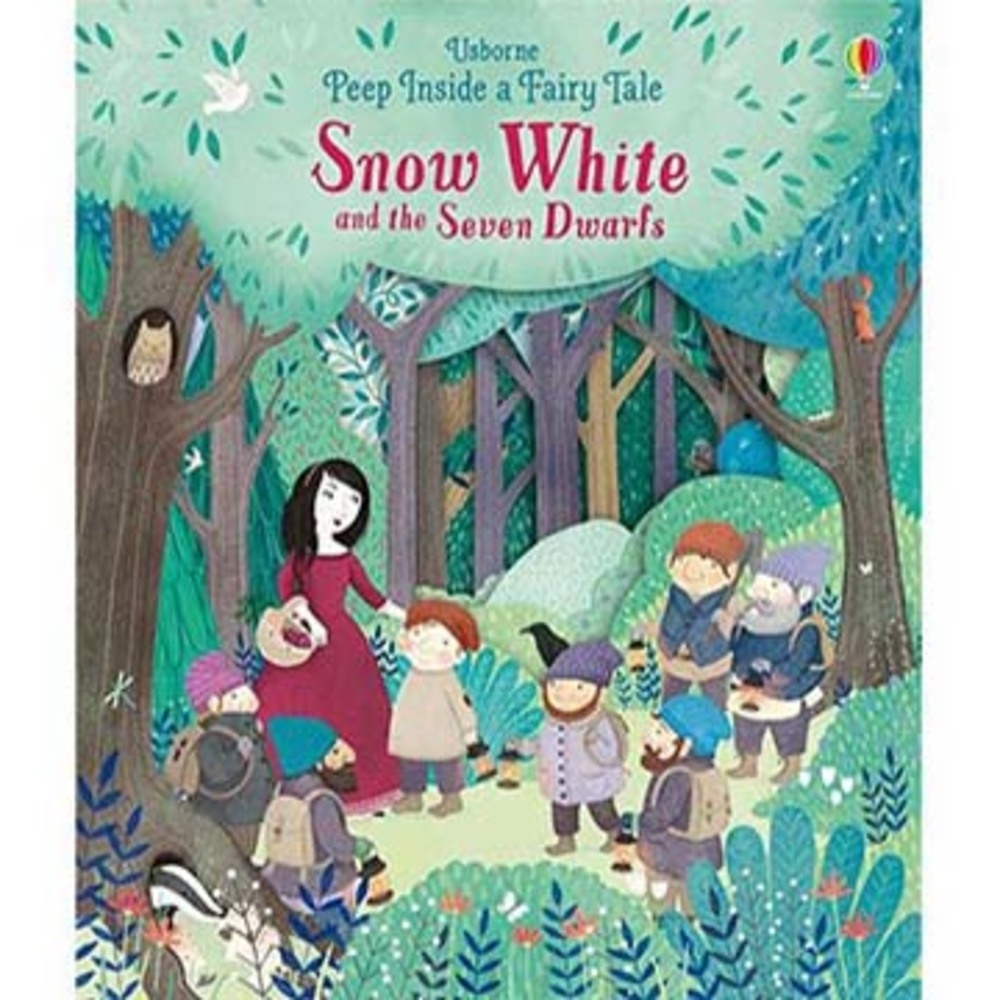 Snow White And The Seven Dwarfs 白雪公主與七個小矮人瞧瞧看翻翻操作書 | 拾書所