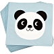 《Rex LONDON》方形餐巾紙20入(熊貓) | 擦手紙 宴會佈置 product thumbnail 1