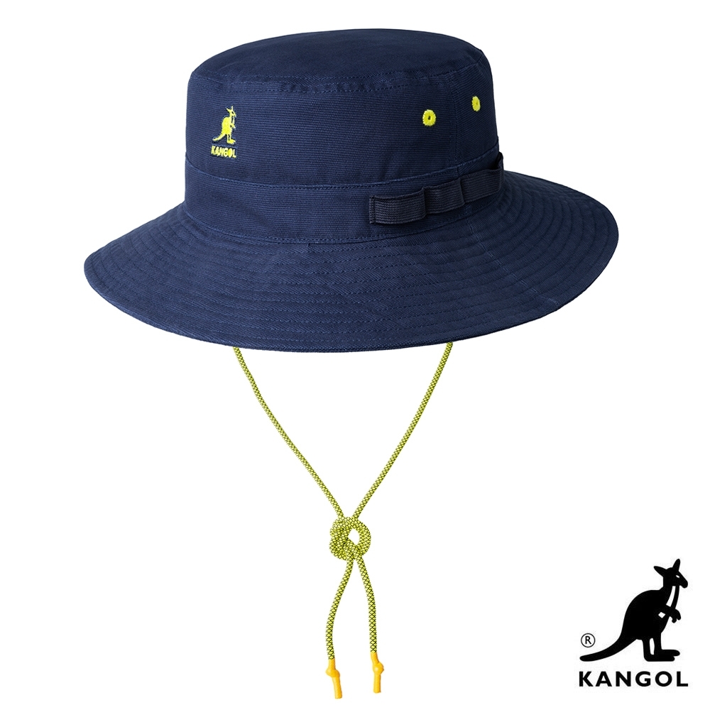 KANGOL-UTILITY CORDS JUNGLE 漁夫帽 - 深藍色