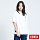 EDWIN 奧力 基本LOGO短袖T恤-女-白色 product thumbnail 1