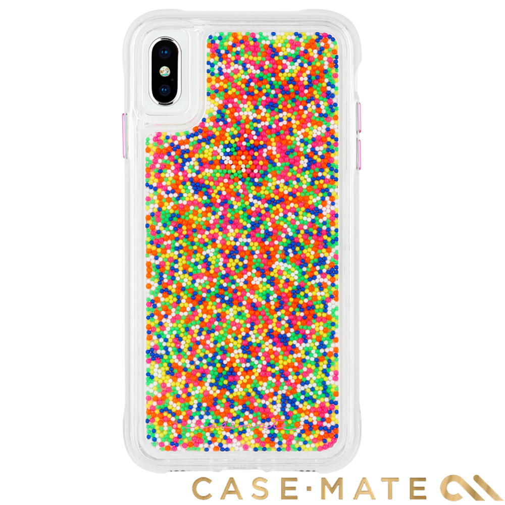 美國 Case-Mate iPhone XS / X 防摔手機保護殼-彩虹糖