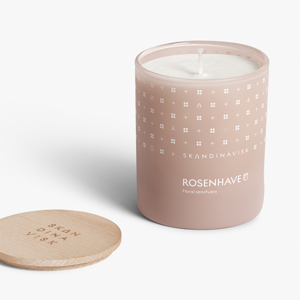 丹麥 Skandinavisk 香氛蠟燭 65g - ROSENHAVE 薔薇花園