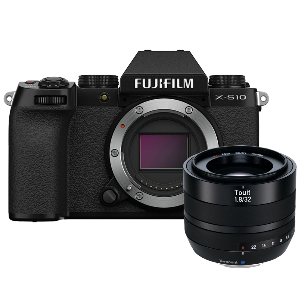 FUJIFILM X-S10 單機身 恆昶公司貨 + Zeiss Touit 1.8/32 鏡頭 蔡司公司貨 | 微單-APSC | Yahoo奇摩購物中心