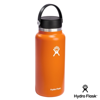 Hydro Flask 32oz/946ml 寬口提環保溫瓶 紅土棕