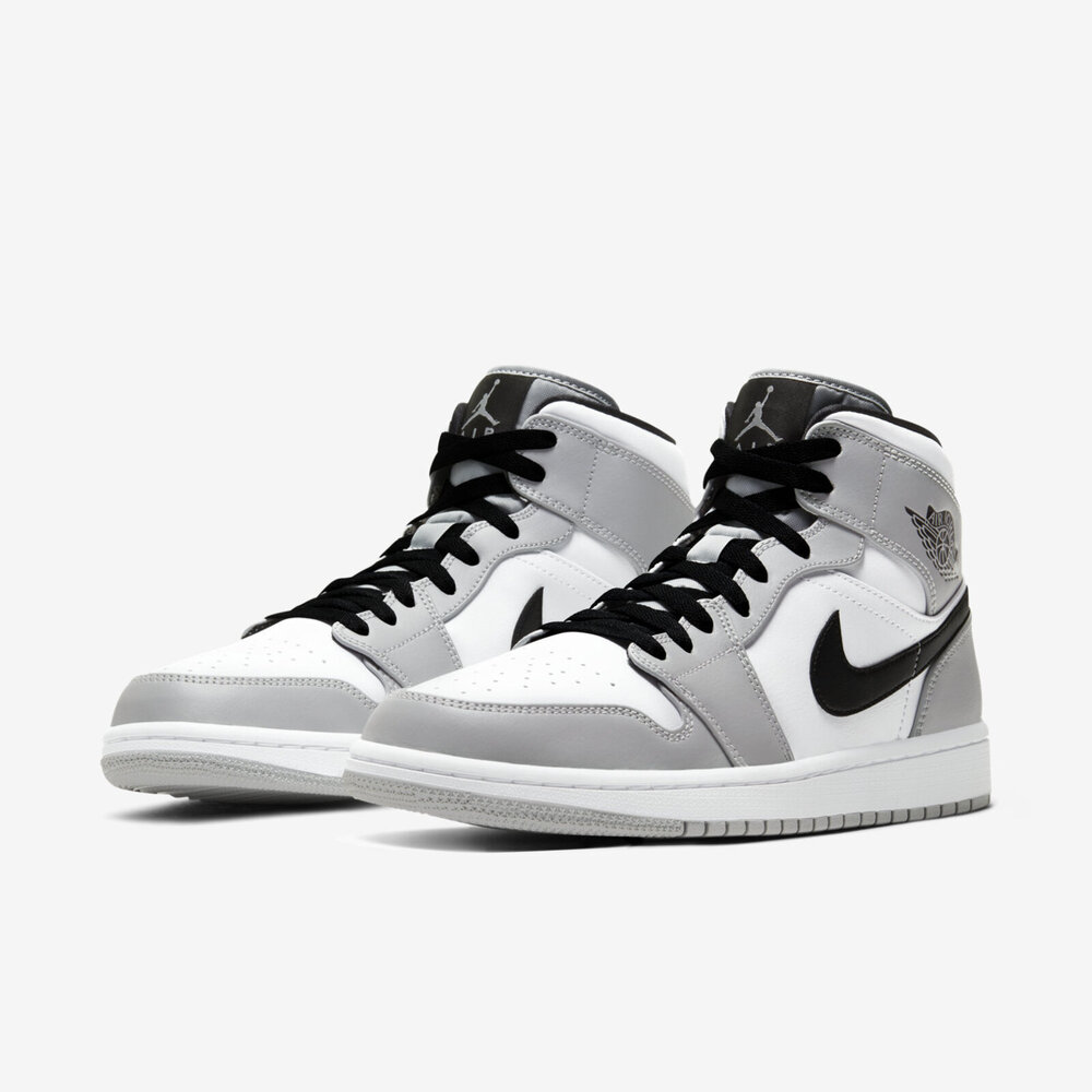 Nike Air Jordan 1 Mid [554724-092] 男休閒鞋運動喬丹球鞋中高筒穿搭