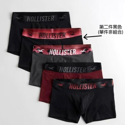 Hollister Co. HCO Hollister 男性內褲 單件 黑色 1769