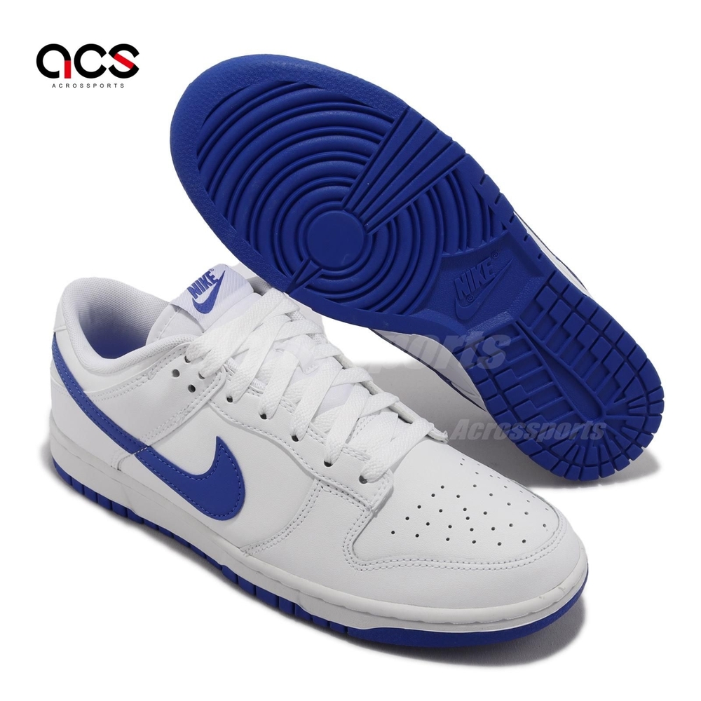 Nike 休閒鞋Dunk Low 白皇家藍男鞋女鞋Hyper Royal DV0831-104 | 休閒