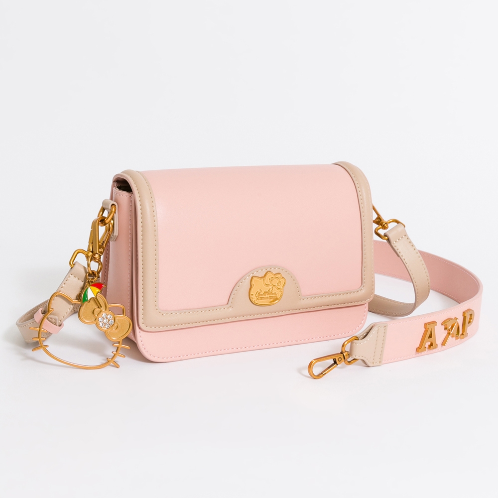 Hello Kitty Arnold Palmer Love Pink Crossbody Bag