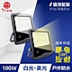 TOYAMA特亞馬 100W黑鑽戶外防水LED投射燈(白光、黃光任選) product thumbnail 1
