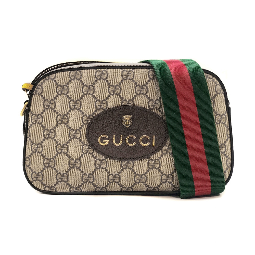 Gucci 虎頭綠紅綠織帶相機斜背包(476466-咖) | 斜背包/鍊帶包| Yahoo