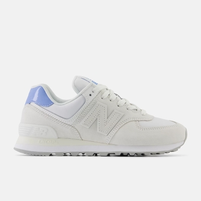 【NEW BALANCE】NB 574 復古鞋 休閒鞋 米白藍 女鞋 B楦-WL5742BC