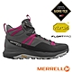 【MERRELL】女 SIREN 4 MID GORE-TEX 防水透氣登山健行鞋_ML500336 灰/桃紅 product thumbnail 1