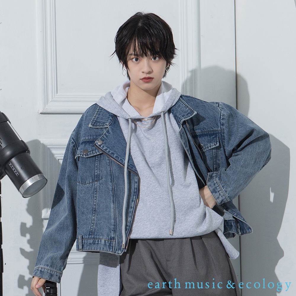 earth music  牛仔騎士風夾克