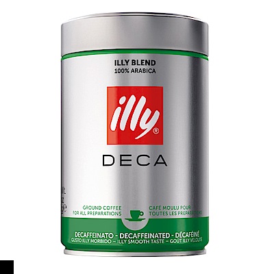 illy 低咖啡因 咖啡粉 250g