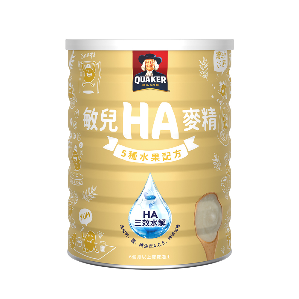 桂格 敏兒HA五種水果麥精(700g)