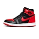 Nike Jordan 1 Retro High OG 女鞋 黑紅色 絲綢 喬丹 AJ1 休閒鞋 FD4810-061 product thumbnail 1
