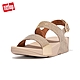 【FitFlop】LULU GLITZ BACK-STRAP SANDALS金屬亮粉造型後帶涼鞋-女(金箔色) product thumbnail 1