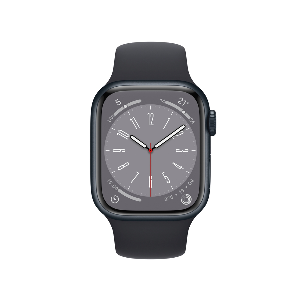 Apple Watch S8 41mm 鋁金屬錶殼配運動錶帶(GPS)蘋果手錶