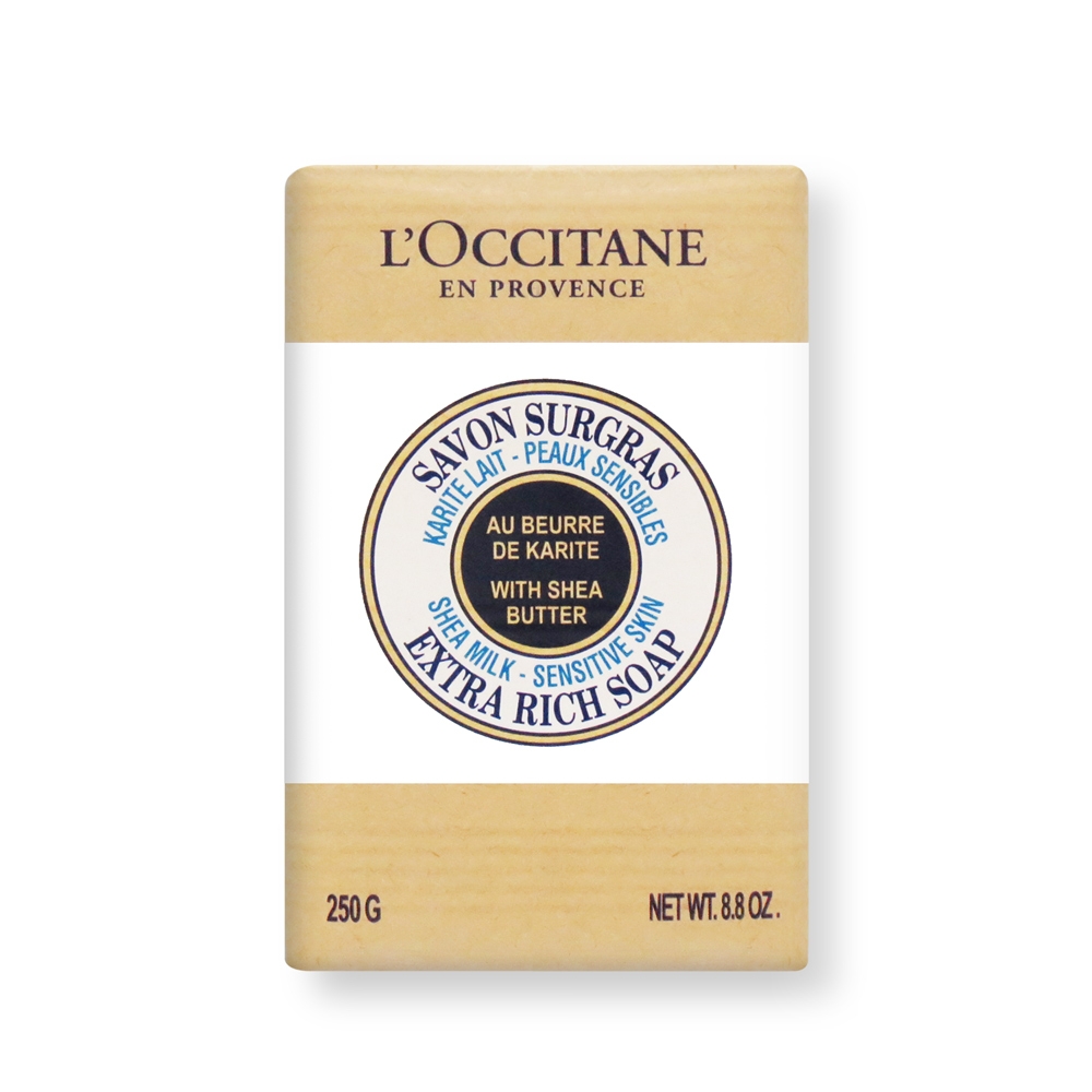 L'OCCITANE 歐舒丹 乳油木牛奶皂250g-國際航空版