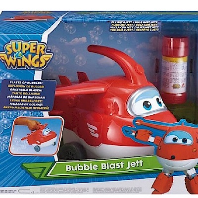 超級飛俠 Super Wings 電動泡泡機 杰特 AL36819 公司貨