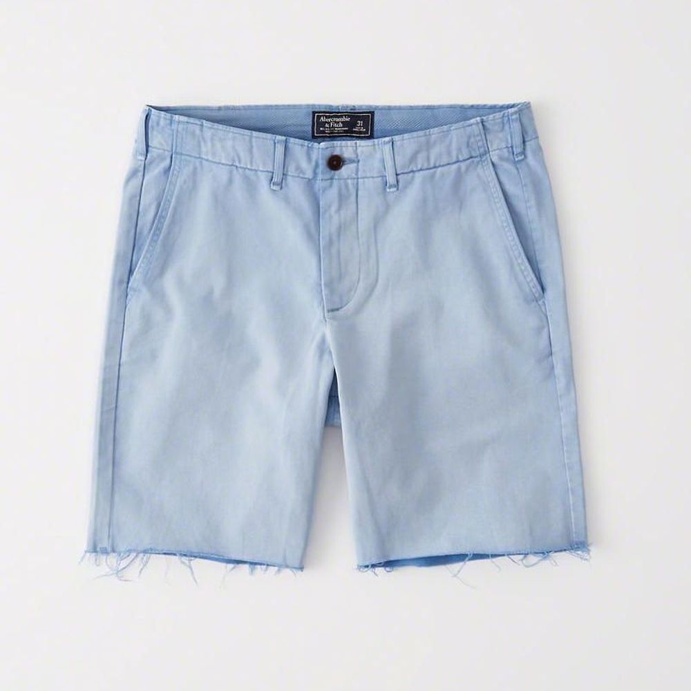 AF a&f Abercrombie & Fitch 短褲 藍色 0880