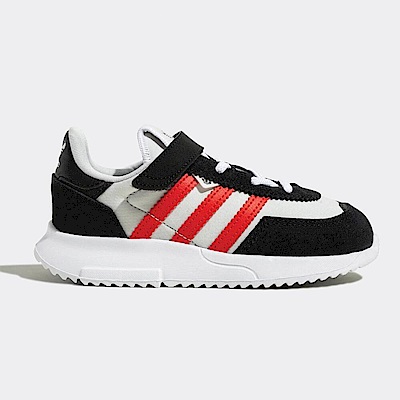 Adidas Retropy F2 CF EL I GW9599 小童 休閒鞋 經典 復古 魔鬼氈 舒適 黑紅白