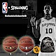 SPALDING 斯伯丁 銀色NBA Rubber 籃球 7號 product thumbnail 1