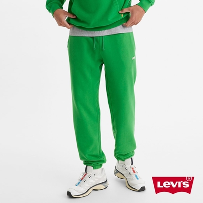 Levis Gold Tab金標系列 男款 重磅抽繩棉褲 / 精工刺繡Logo / 405GSM厚棉 橡樹綠