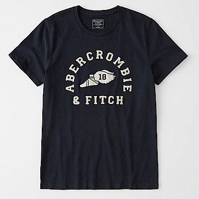 AF a&f Abercrombie & Fitch 短袖 T恤 藍 0927