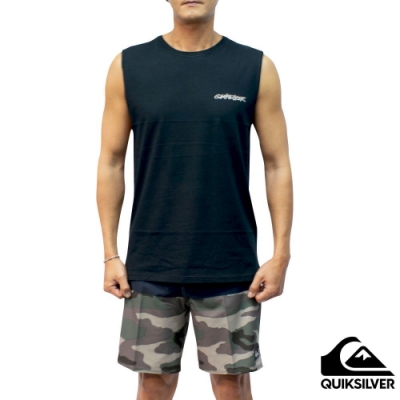 【QUIKSILVER】HEAD ON MUSCLE 背心 黑色