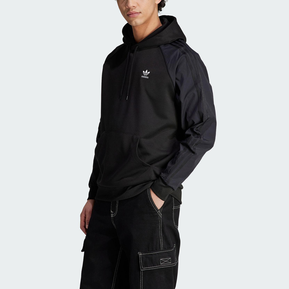 Adidas Re-Pro Hoodie [II5779] 男 連帽 上衣 帽T 國際版 運動 休閒 寬鬆 舒適 黑