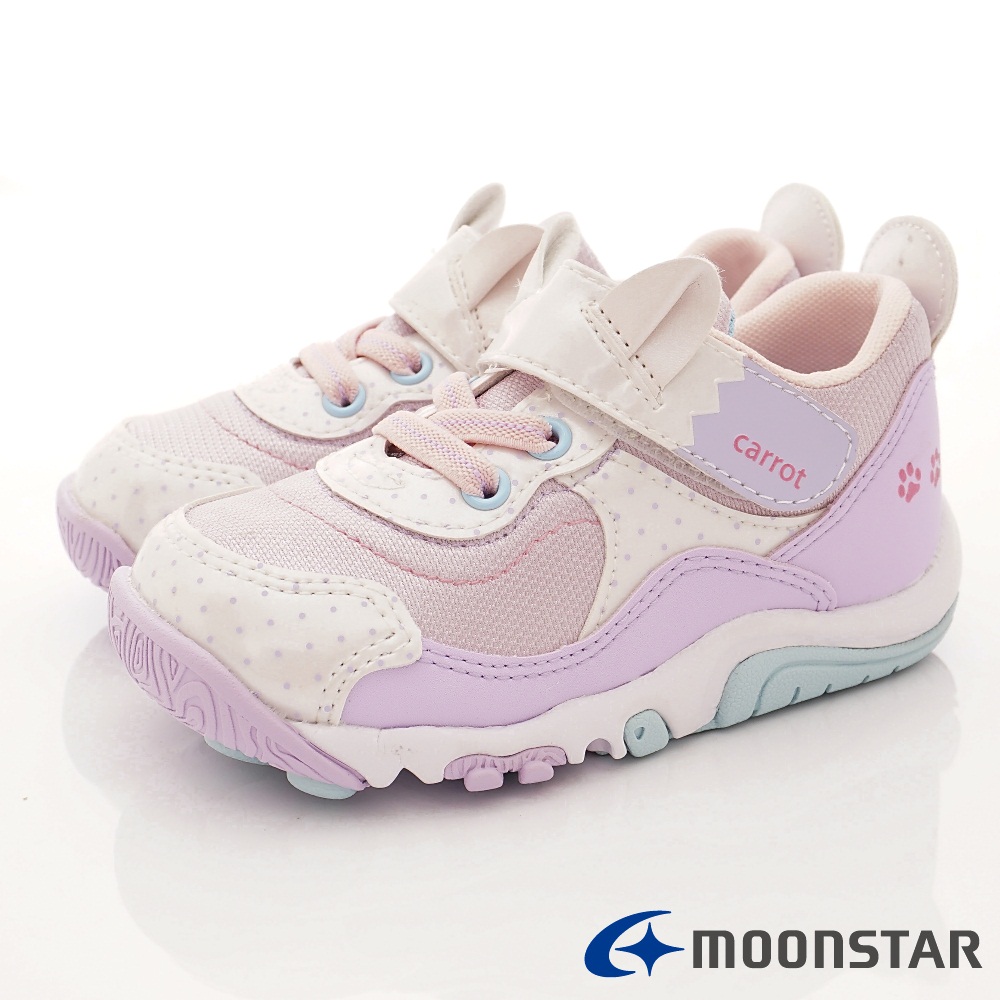 日本Carrot機能童鞋 速乾公園鞋款 TW2179紫粉(中小童段)
