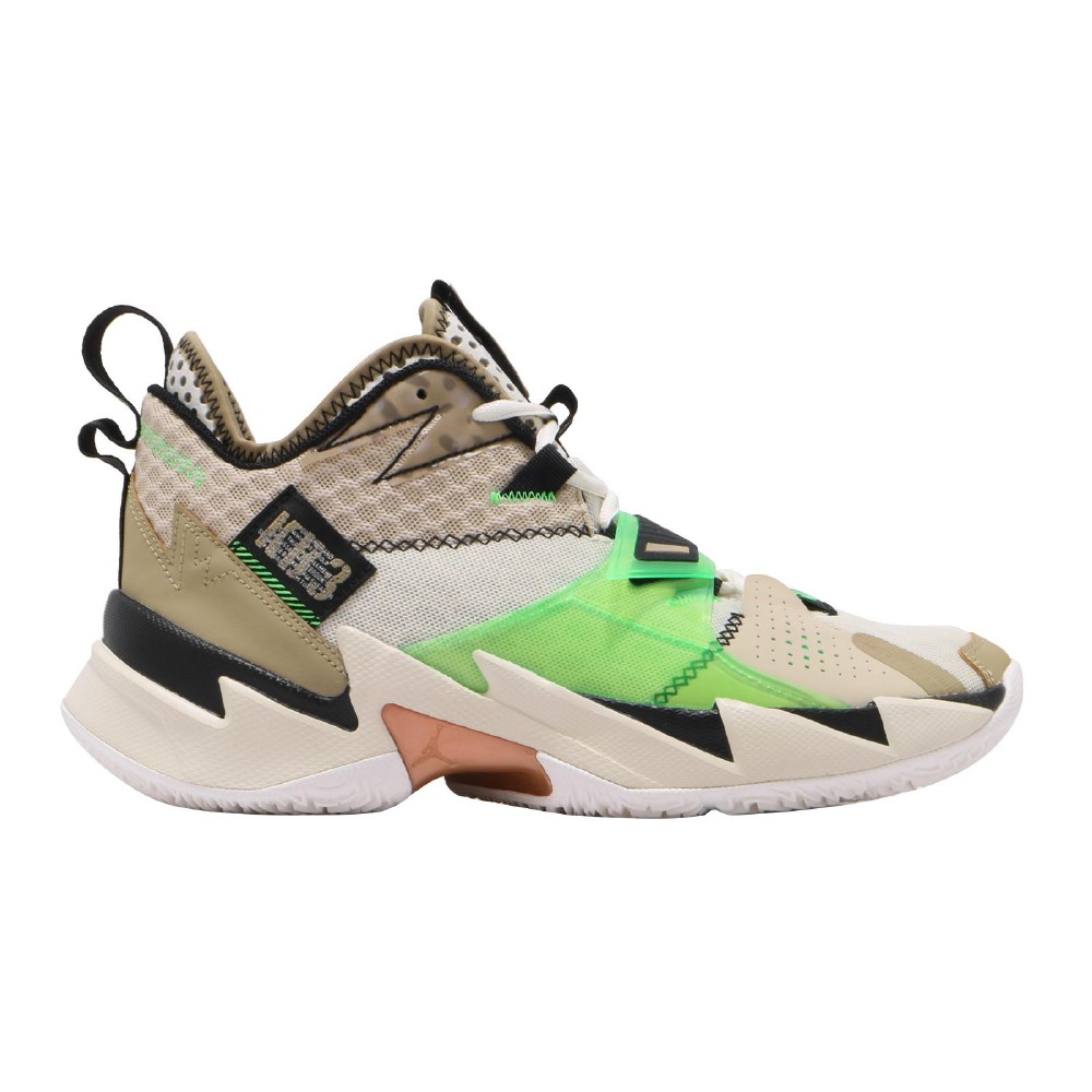 Nike 籃球鞋Why Not Zer0 3代PF 男鞋忍者龜威少3代喬丹XDR耐磨米綠