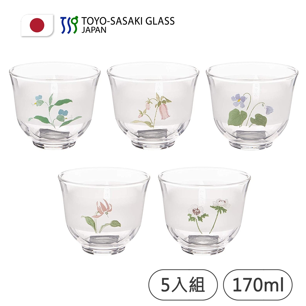 【TOYO SASAKI】日本製江戶有禪花草杯禮盒組-170ml