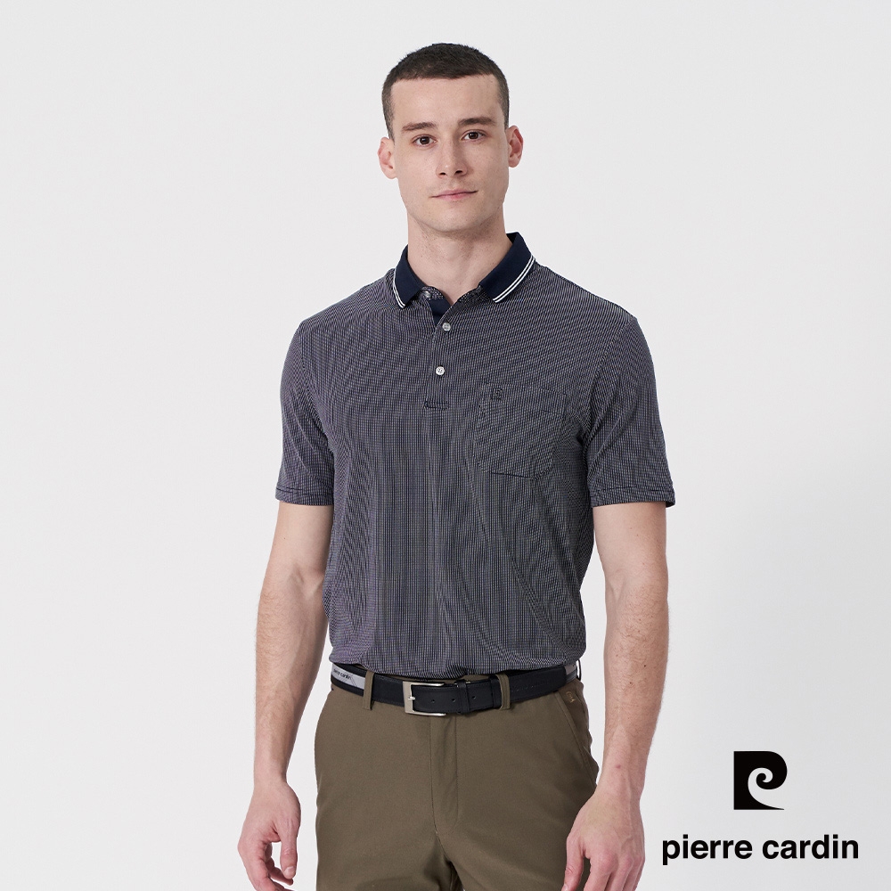 Pierre Cardin皮爾卡登 男裝 台灣製 吸濕排汗/棉質短袖POLO衫(多款任選) (O款)