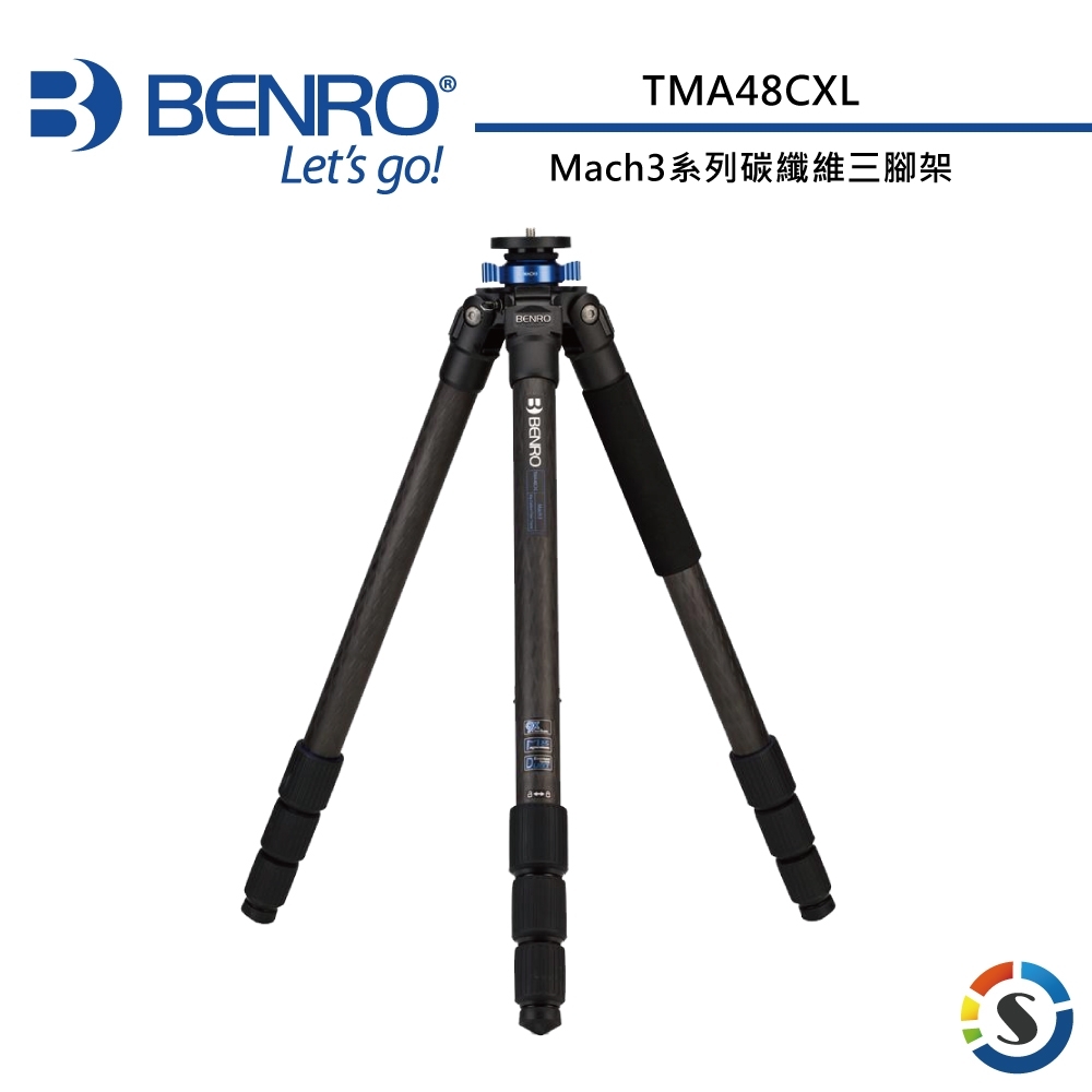 BENRO百諾 TMA48CXL Mach3系列碳纖維三腳架