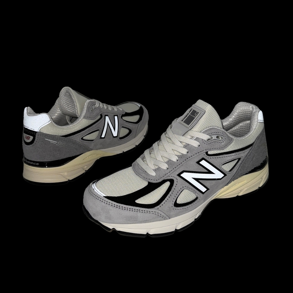 New Balance 休閒鞋990 V4 男鞋灰黑美製麂皮緩震經典NB U990TG4-D