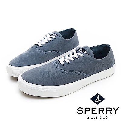 SPERRY 玩色魅力輕量牛皮休閒鞋(女)-藍色