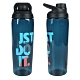 NIKE 24OZ 大口徑水壺-慢跑 路跑 自行車 單車 登山 運動水壺 700ML N100193698824 藍粉灰 product thumbnail 1