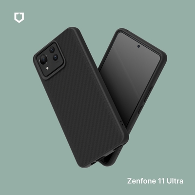 犀牛盾 zenfone 11 ultra solidsuit防摔背蓋手機殼-碳纖維紋路