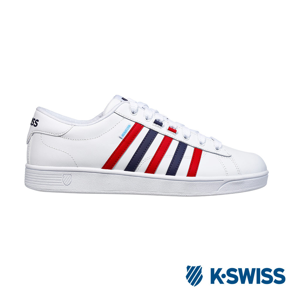 K-SWISS Hoke CMF WP防水系列 時尚運動鞋-女-白/藍/紅