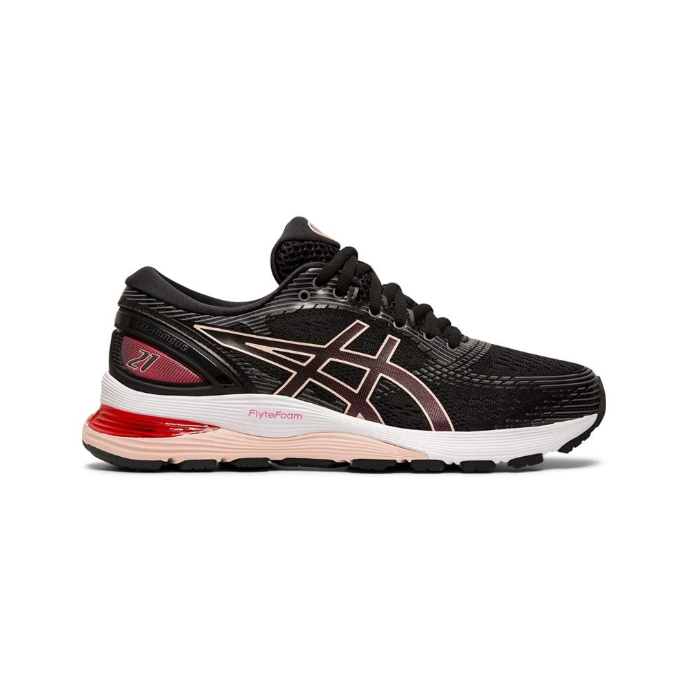 ASICS GEL-NIMBUS 21 跑鞋 女 1012A156(黑)