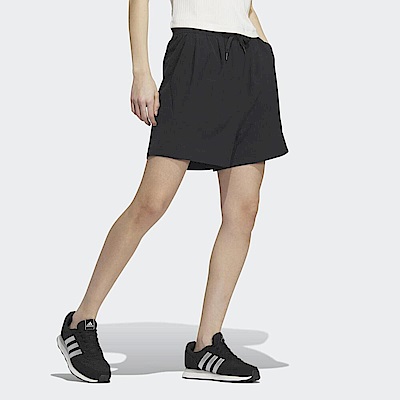 Adidas MH WV BOS SHT [HY2885] 女 短褲 高腰 亞洲版 運動 訓練 休閒 寬鬆 舒適 黑