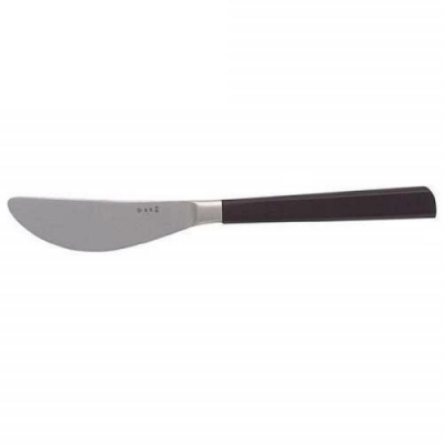 柳宗理 樺木黑柄 21.5cm不鏽鋼餐刀-W1-日本大師級商品