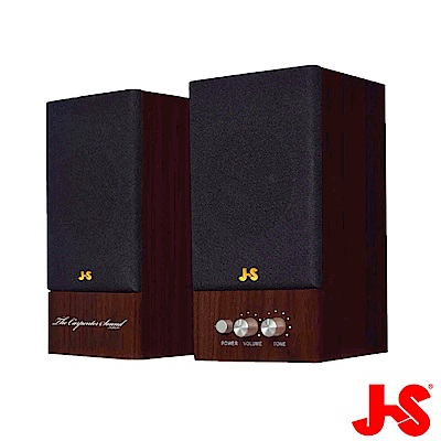 JS 木匠之音 2.0聲道全木質多媒體喇叭 JY2039