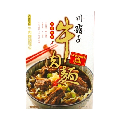 那魯灣 川霸子牛肉麵 10包 (370g/包)