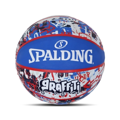 Spalding 籃球 Graffiti Street 藍 塗鴉系列 耐磨 室外 7號球 SPA84377